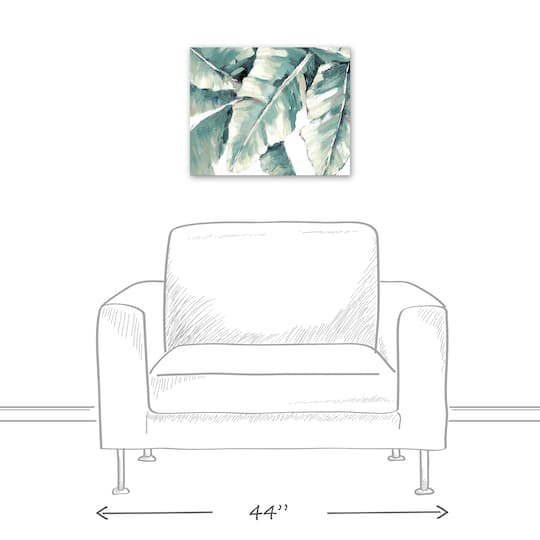 Tropical Closeup 20" x 16" Canvas Wall Art